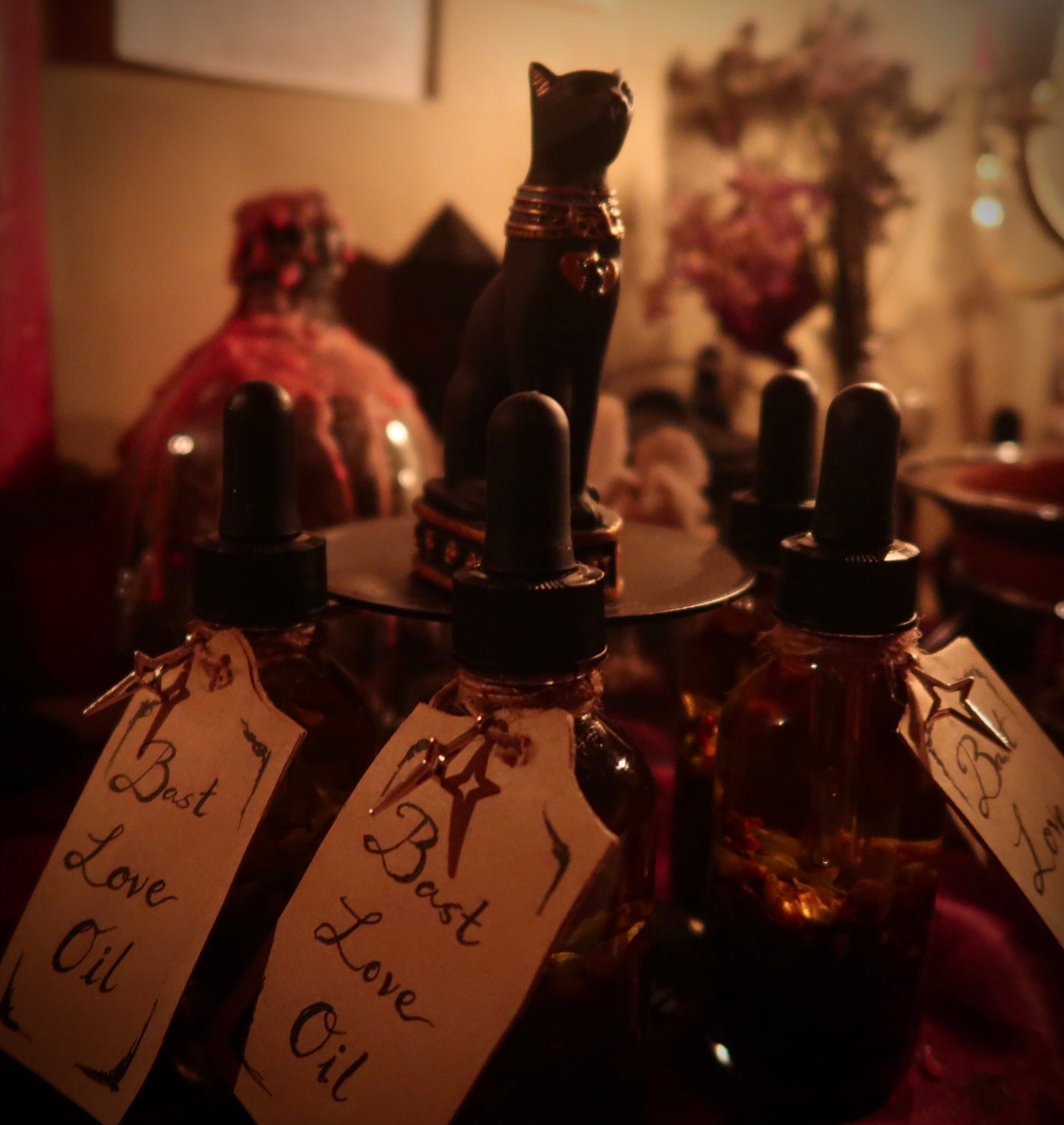 Love oil blessed by Bast