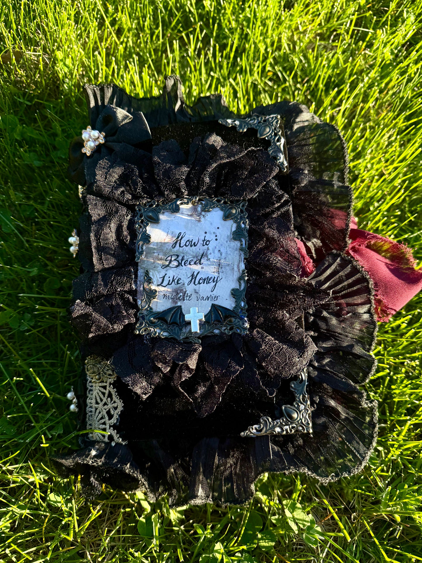 ‘How to Bleed Like Honey’ handmade poetry book #2