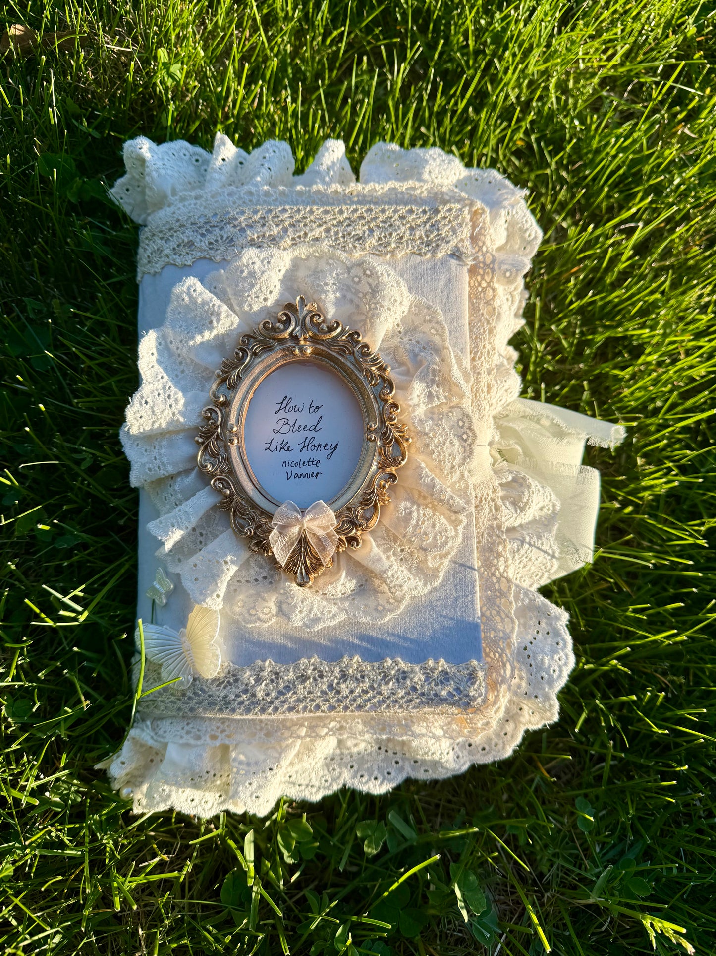 ‘How to Bleed Like Honey’ handmade poetry book #3