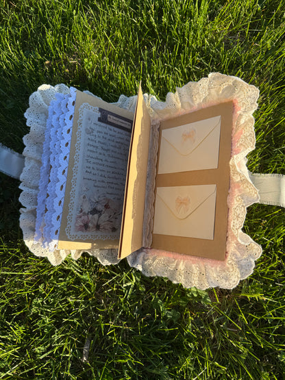 ‘How to Bleed Like Honey’ handmade poetry book #1