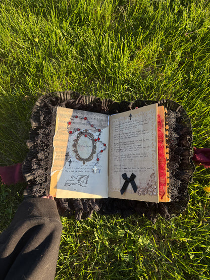 ‘How to Bleed Like Honey’ handmade poetry book #2