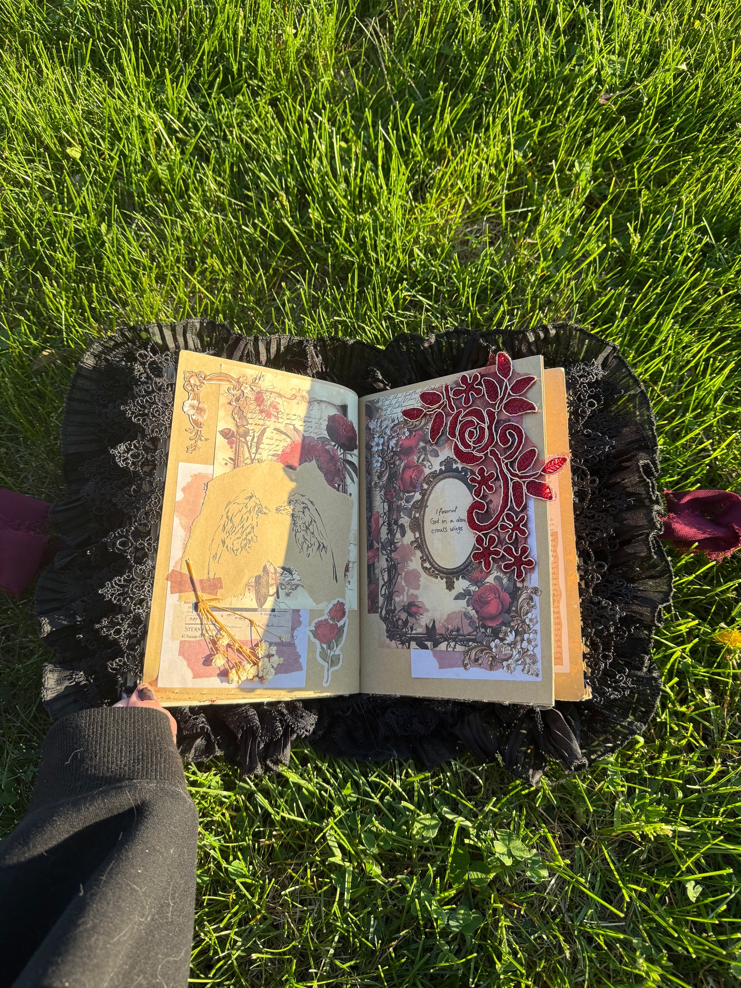 ‘How to Bleed Like Honey’ handmade poetry book #2