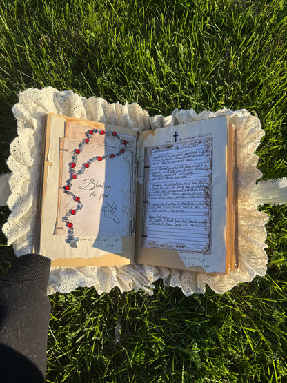 ‘How to Bleed Like Honey’ handmade poetry book #3