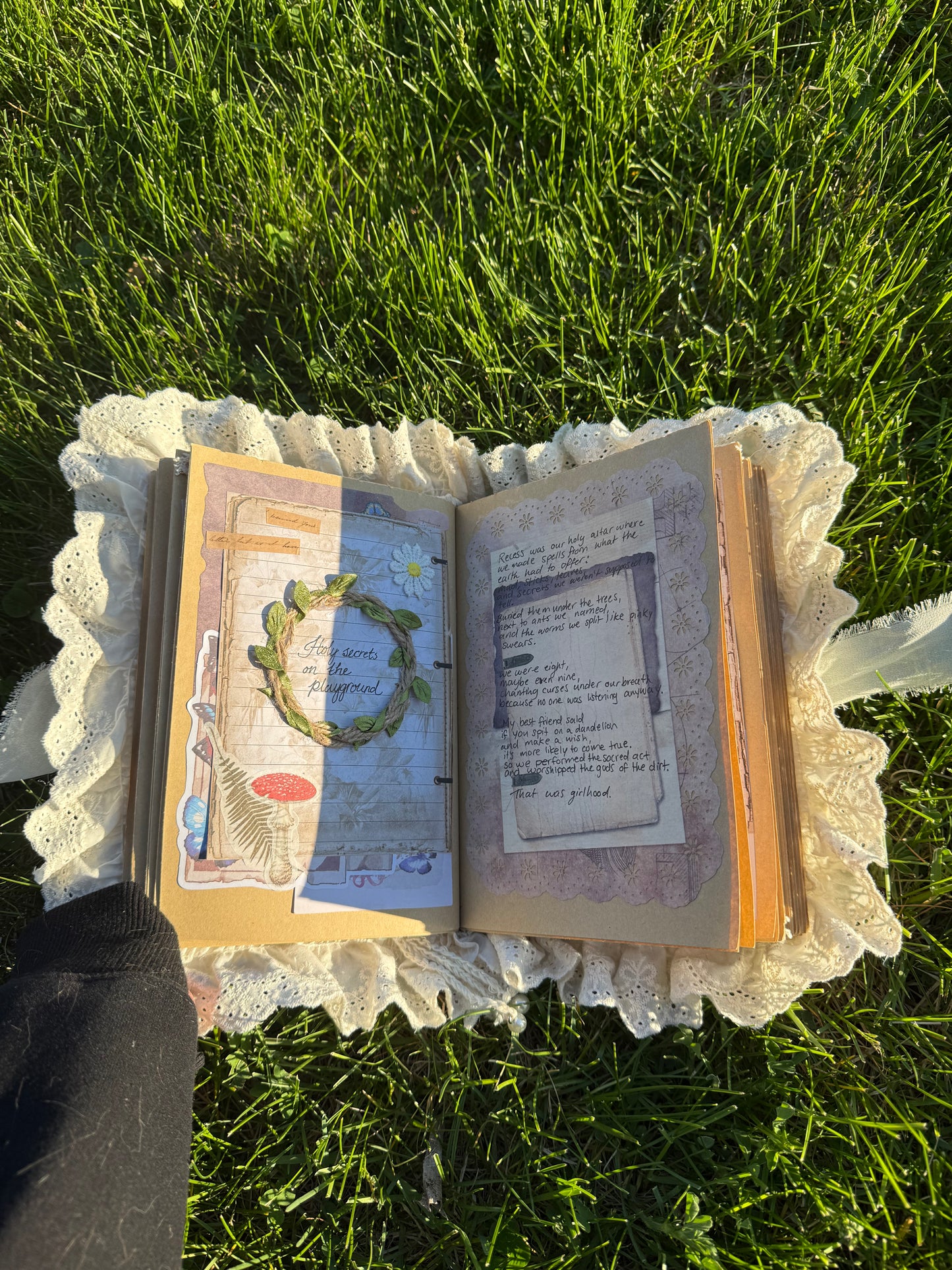 ‘How to Bleed Like Honey’ handmade poetry book #3