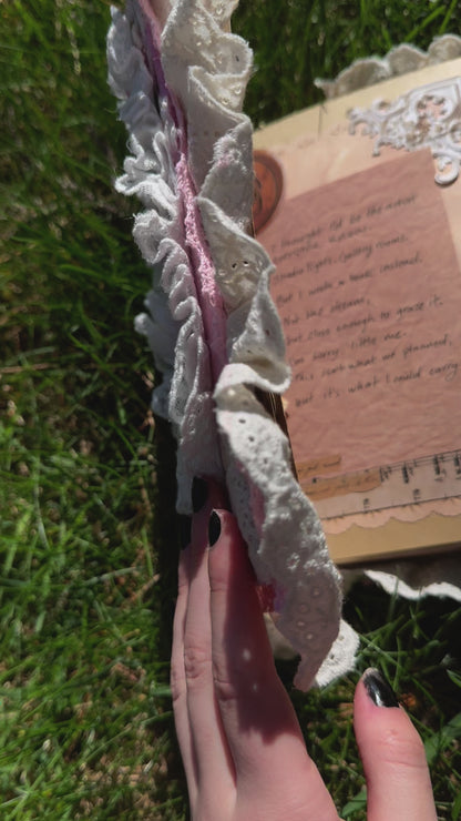 ‘How to Bleed Like Honey’ handmade poetry book #1
